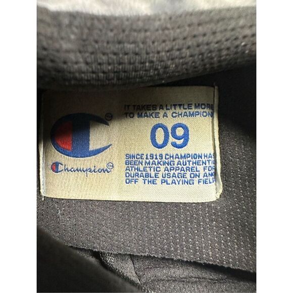 Men's Champion University Slippers 'Tie Dye Black Scarlet' CP101331M Men’s Sz 9 - Picture 6 of 8